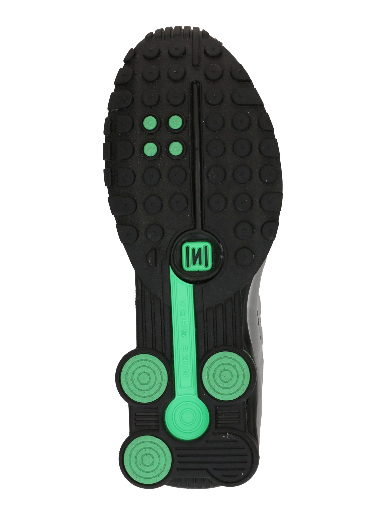 Nike Sportswear Nízke tenisky 'SHOX R4' striebornosivá / čierna (obrázok 3)