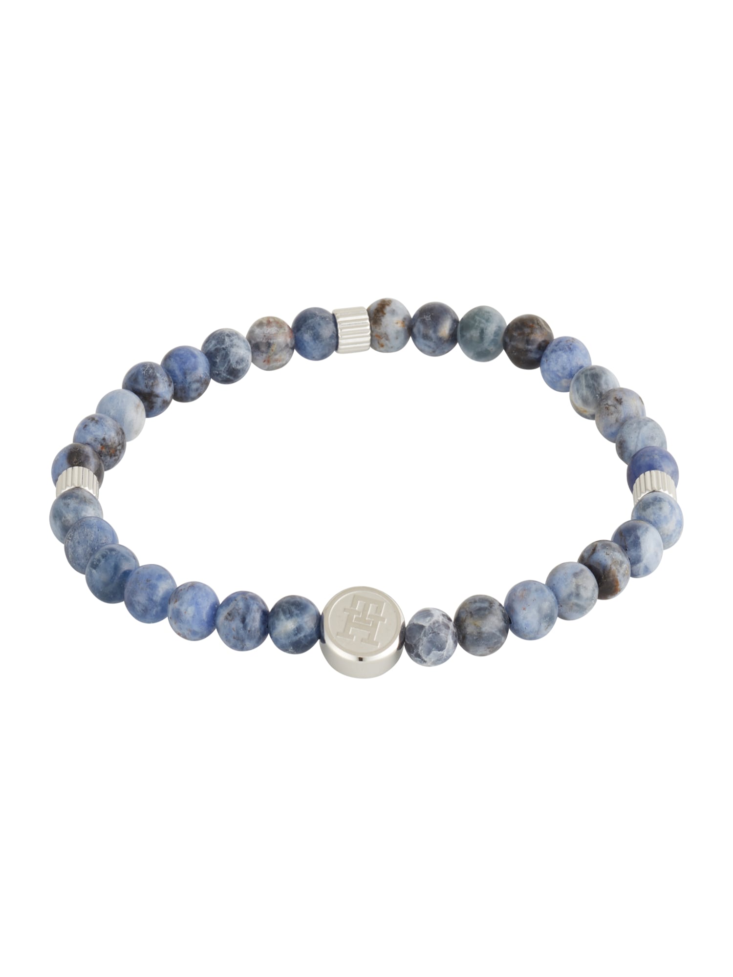 TOMMY HILFIGER Brățară  safir / albastru porumbel / gri închis / argintiu