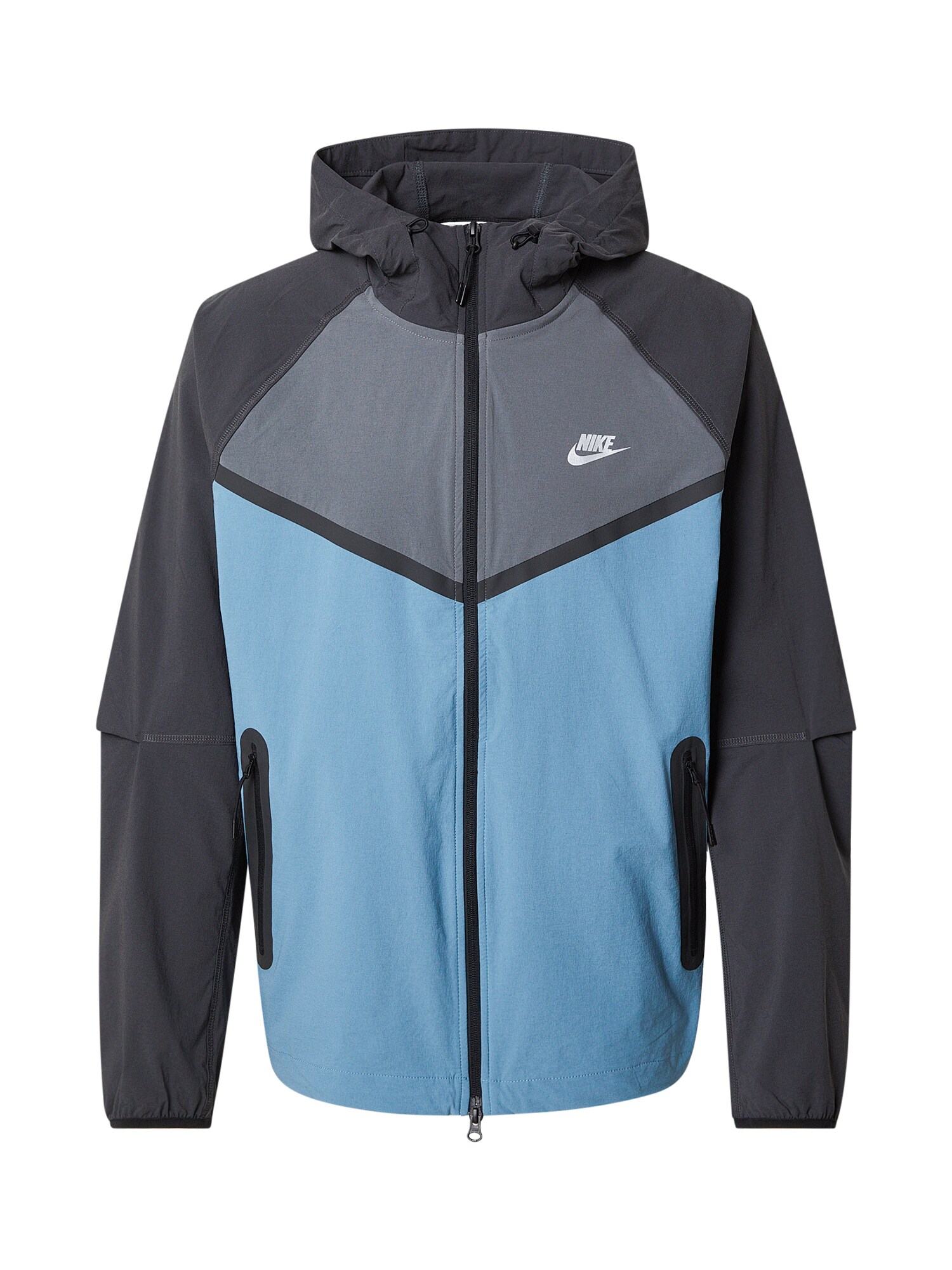 Nike Sportswear Geacă de primăvară-toamnă  opal / gri metalic / gri închis / negru