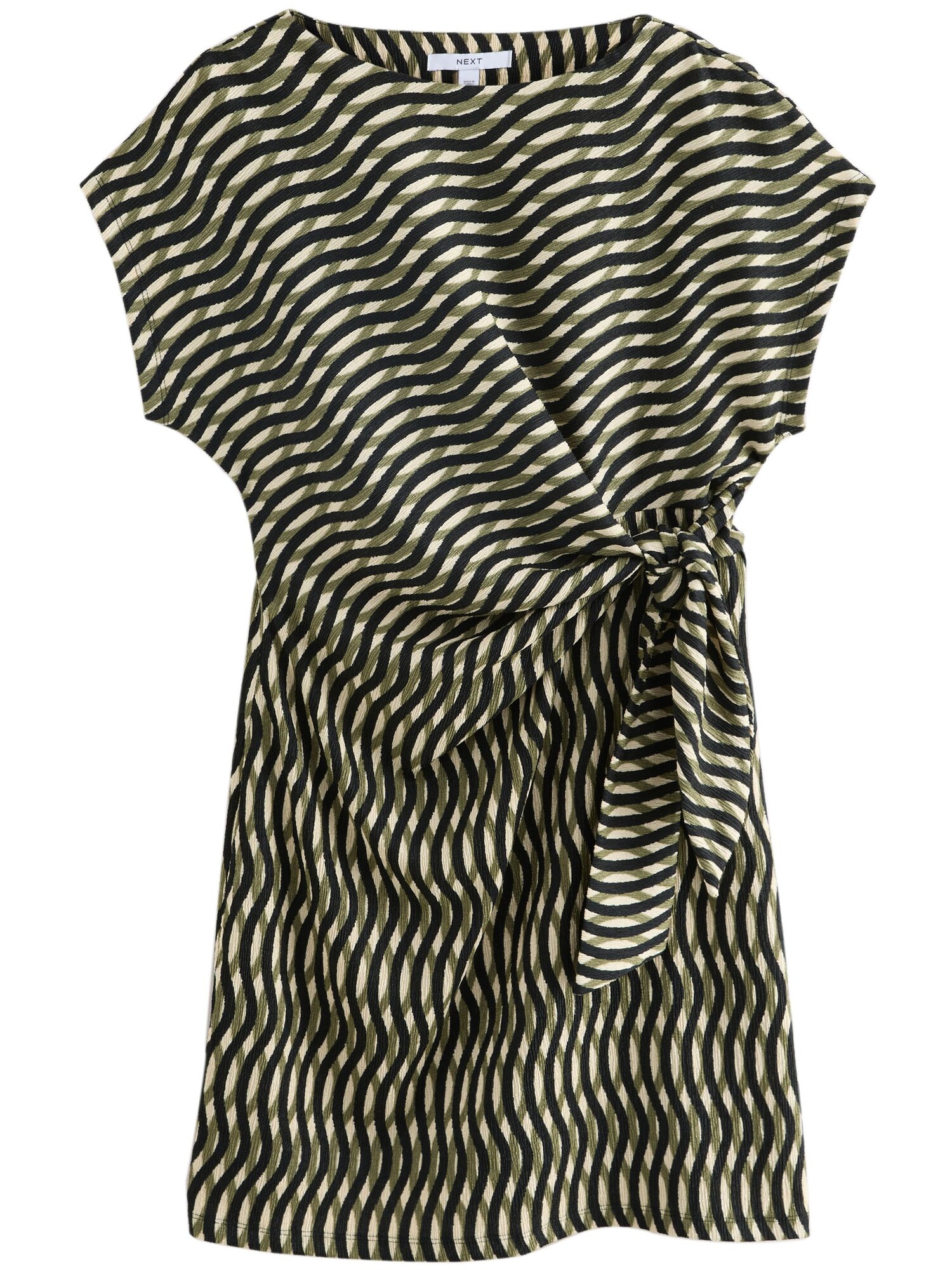 Next Rochie  albastru închis / oliv / alb