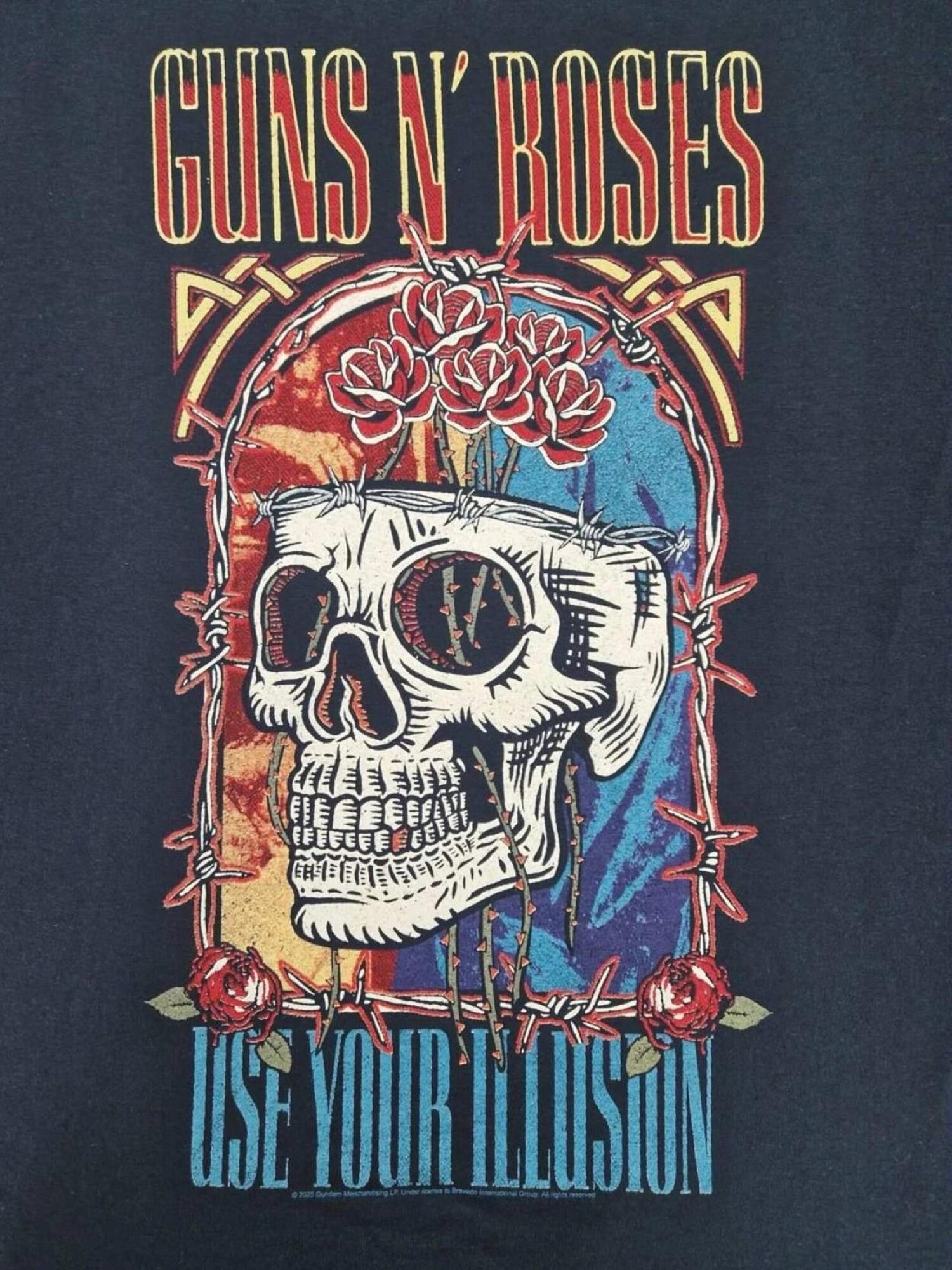 GUNS N' ROSES Sudadera 'Guns N´ Roses Use Your Illution Album Sweatshirt' negro – imagen 3