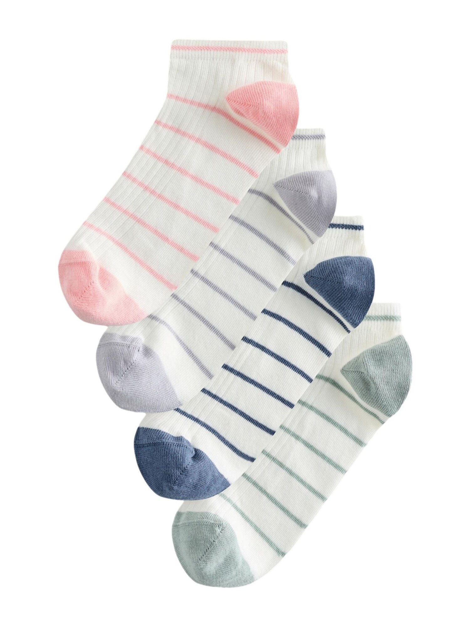 Next Calcetines  crema / navy / verde pastel / rosa