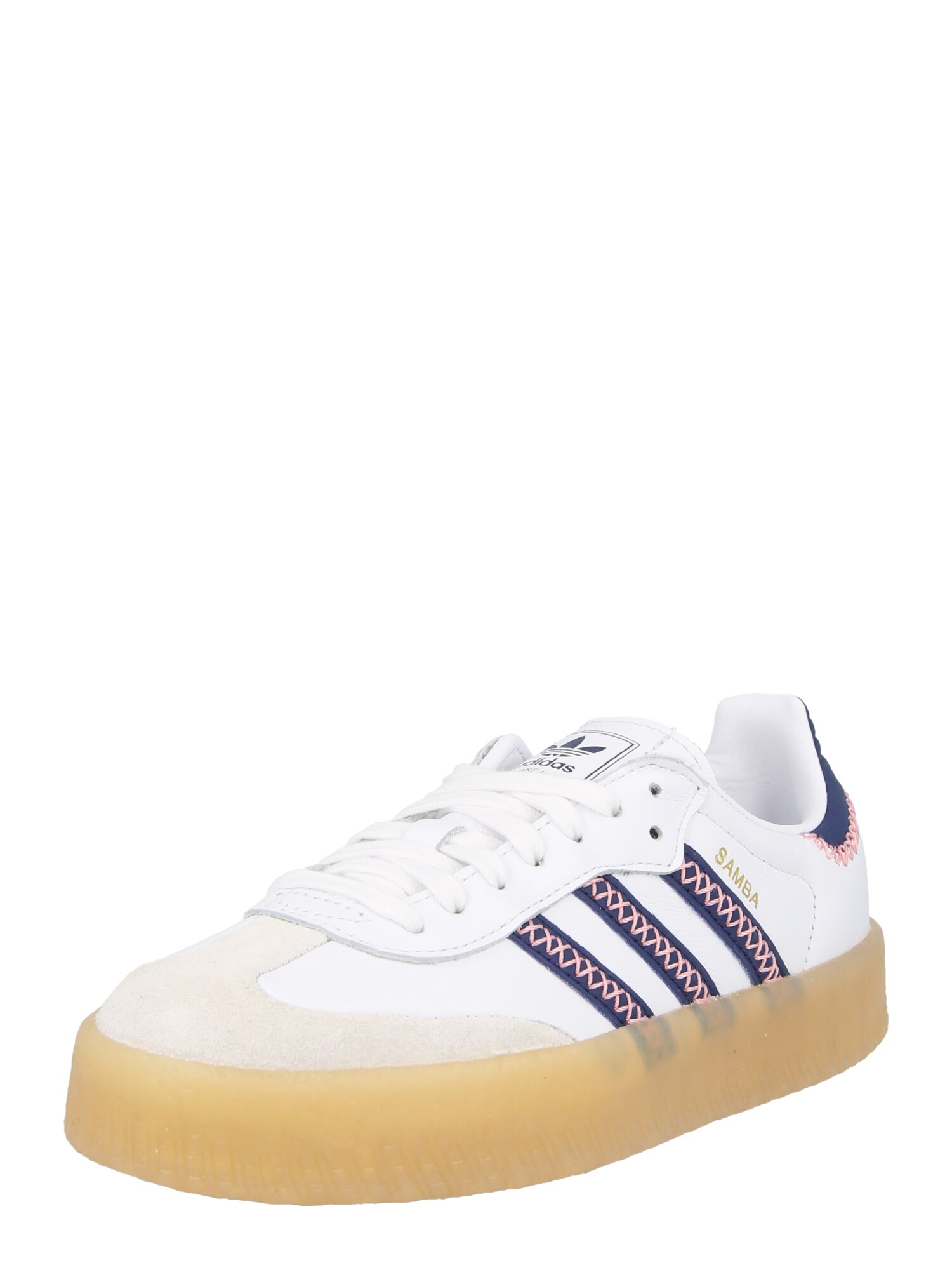 ADIDAS ORIGINALS Sneaker 'SAMBAE'  bleumarin / roz / alb / alb murdar