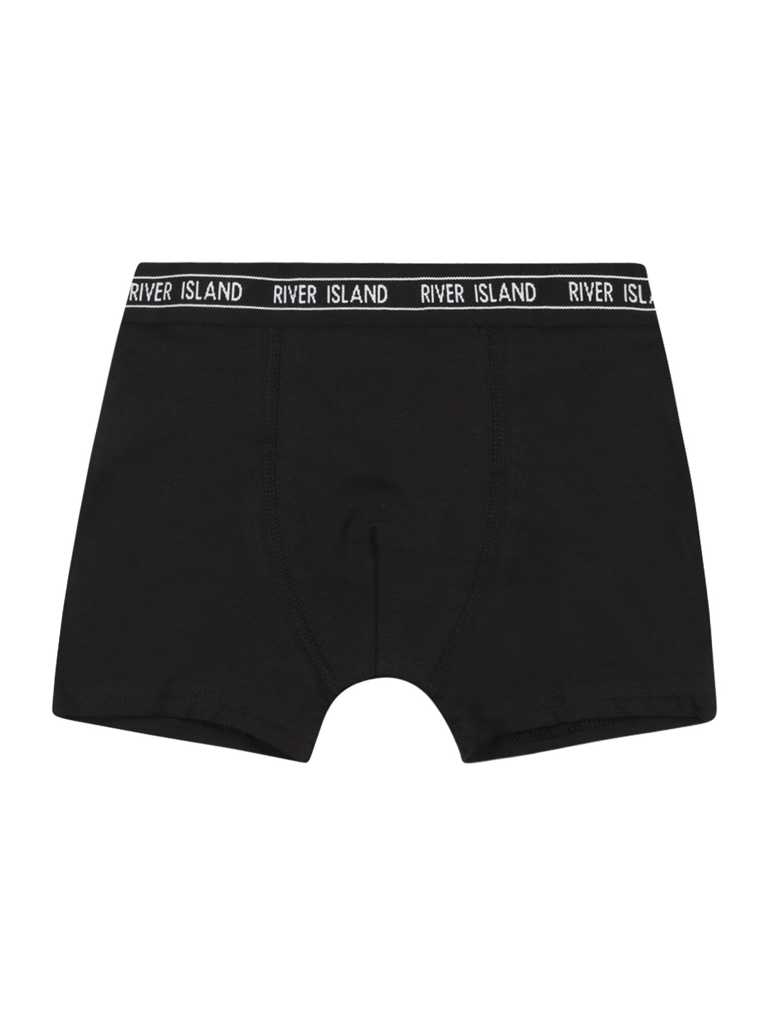 River Island Apatinės kelnaitės juoda / balta