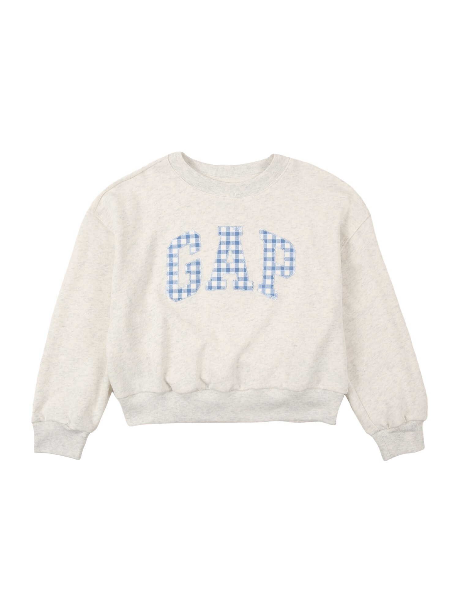 GAP Bluză de molton  albastru / gri amestecat / alb