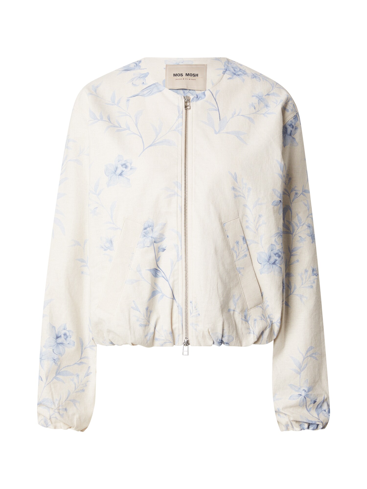 MOS MOSH Chaqueta de entretiempo 'MMSally Ellish'  crema / azul pastel
