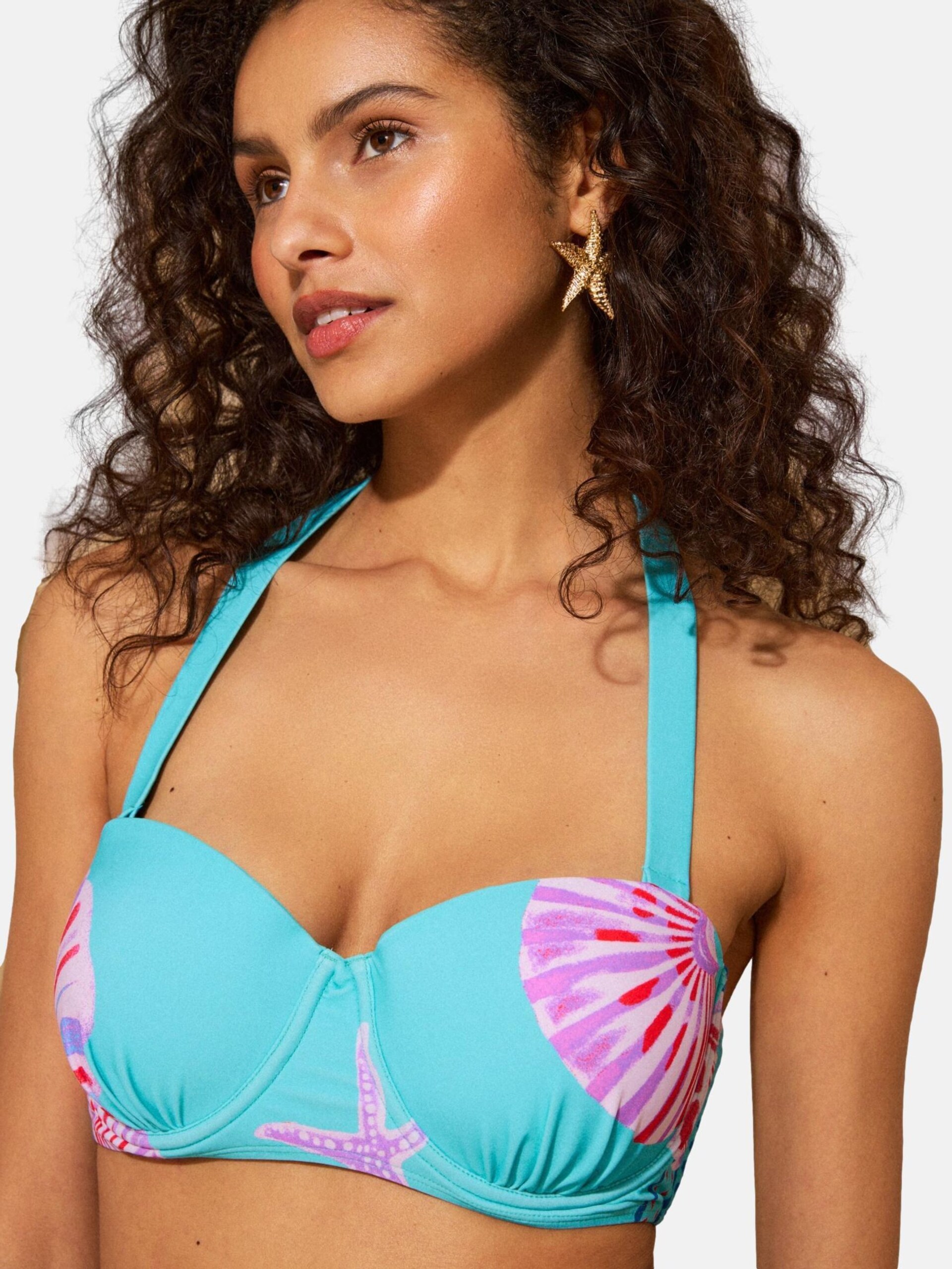 Love & roses Bikiniöverdel bikinis dam