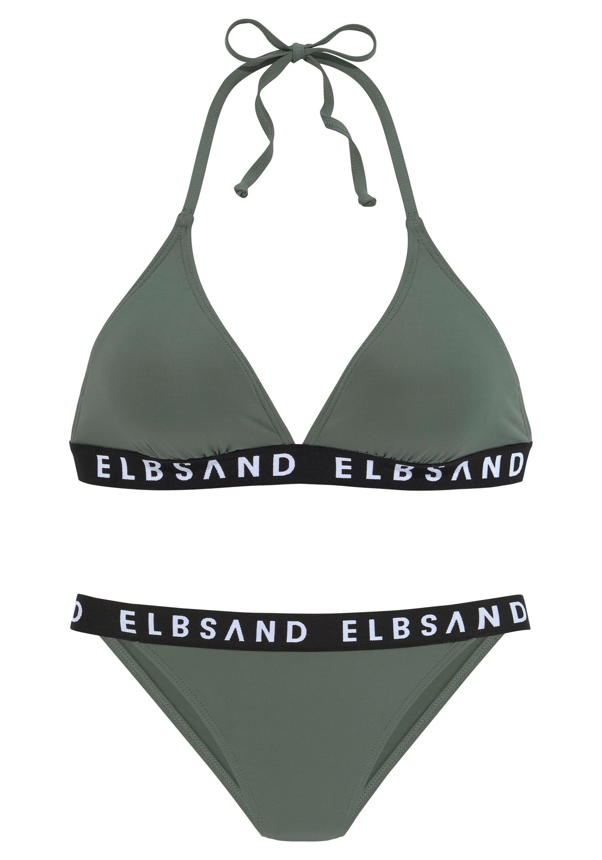 Elbsand Bikini khaki / svart dam