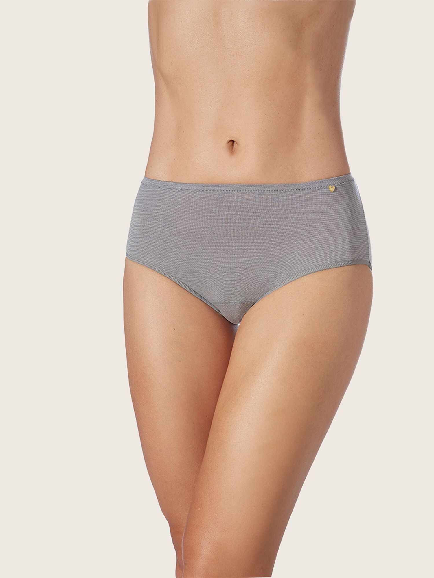 zd ZERO DEFECTS Panti 'Atenea high waist Soy fiber'  gris