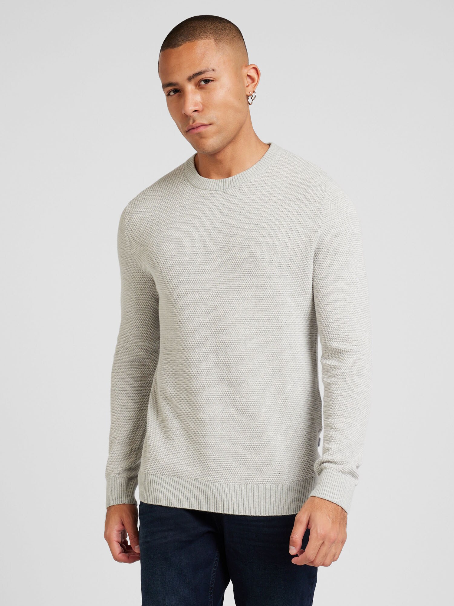 JACK & JONES Pulóver 'JJEGlobe'  greige termék 2. képe