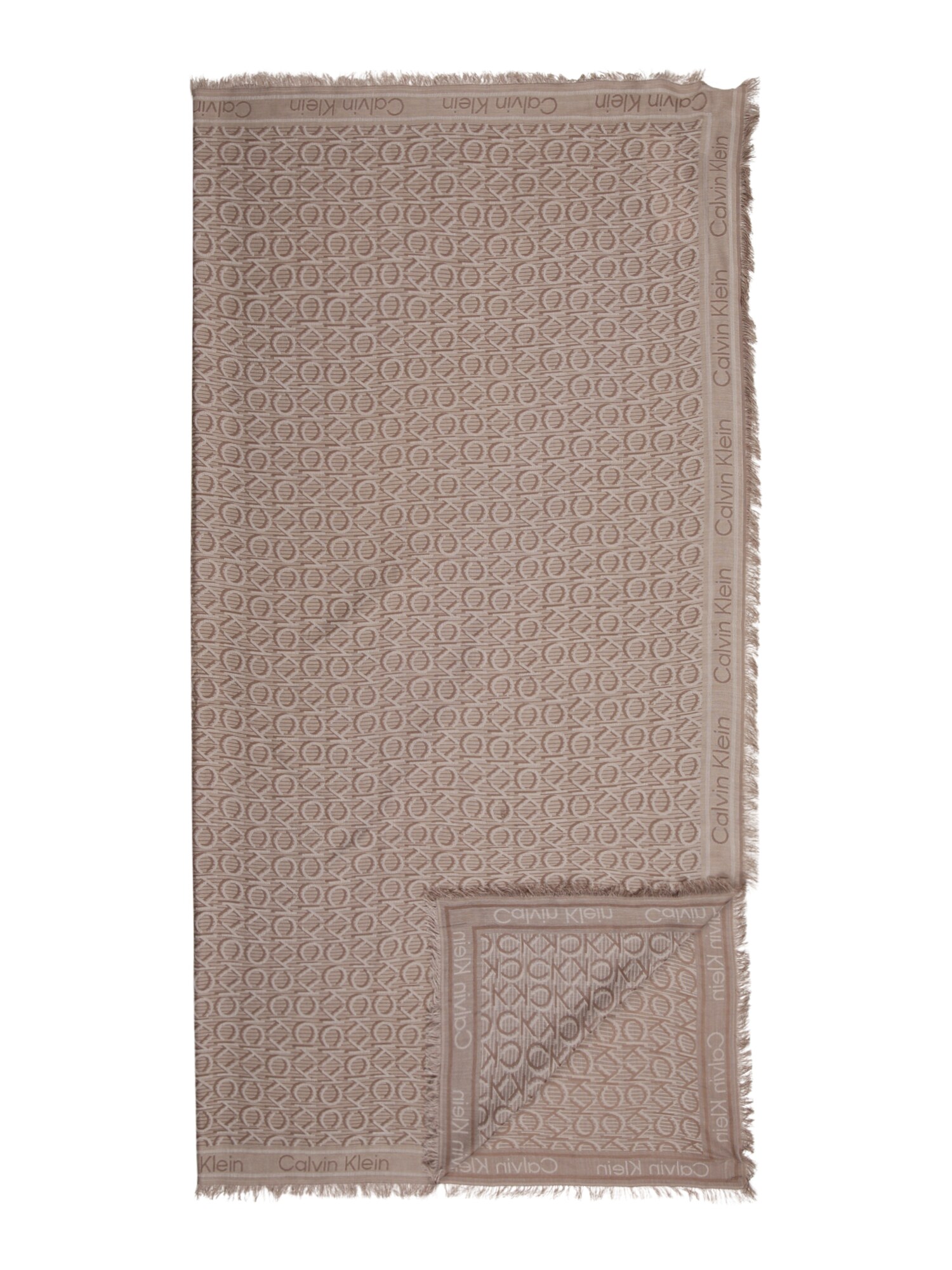 Calvin Klein Fular  maro / maro mokka / gri taupe