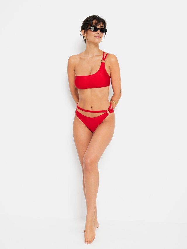 LSCN by LASCANA, Bikini felső 'Baila', piros, 3 kép a 5 közül