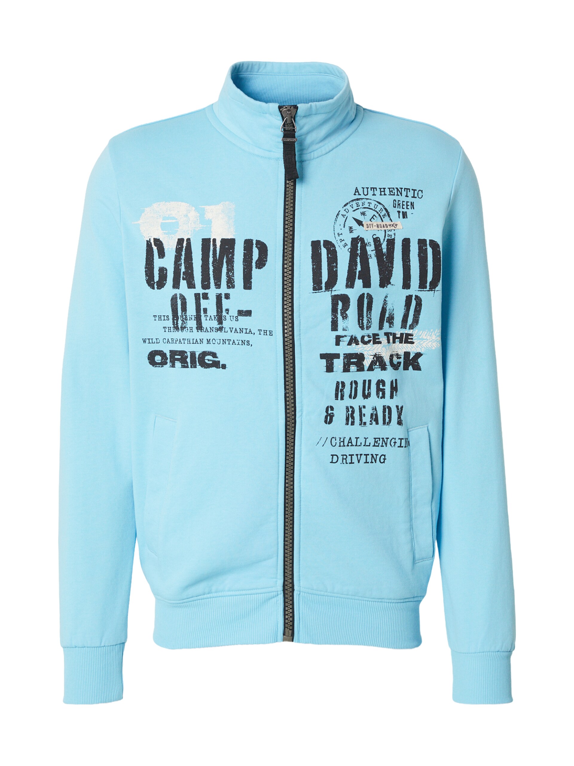 CAMP DAVID Sweatjacka herr