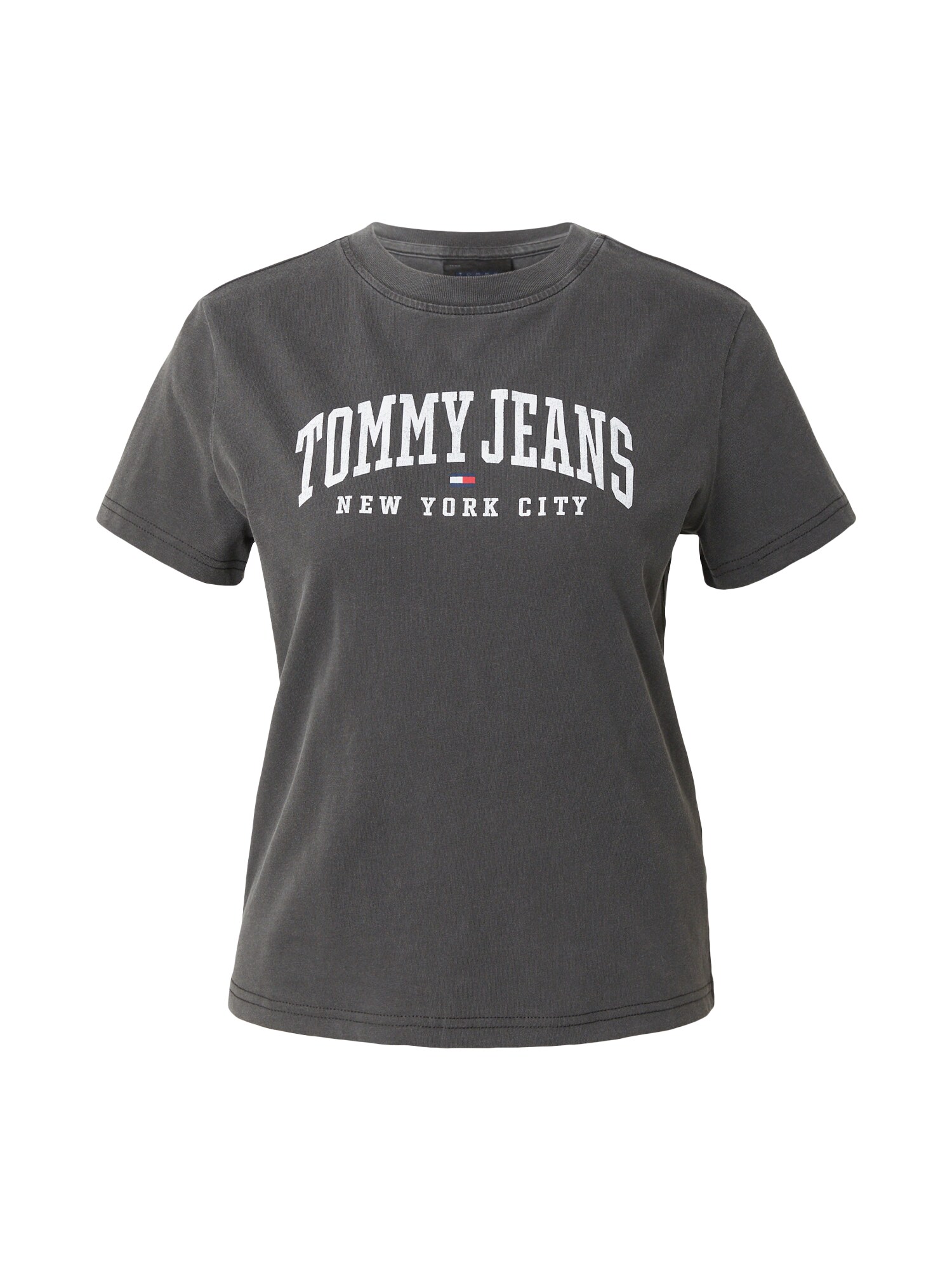 Tommy Jeans Tričko  námornícka modrá / červená / čierny denim / biela