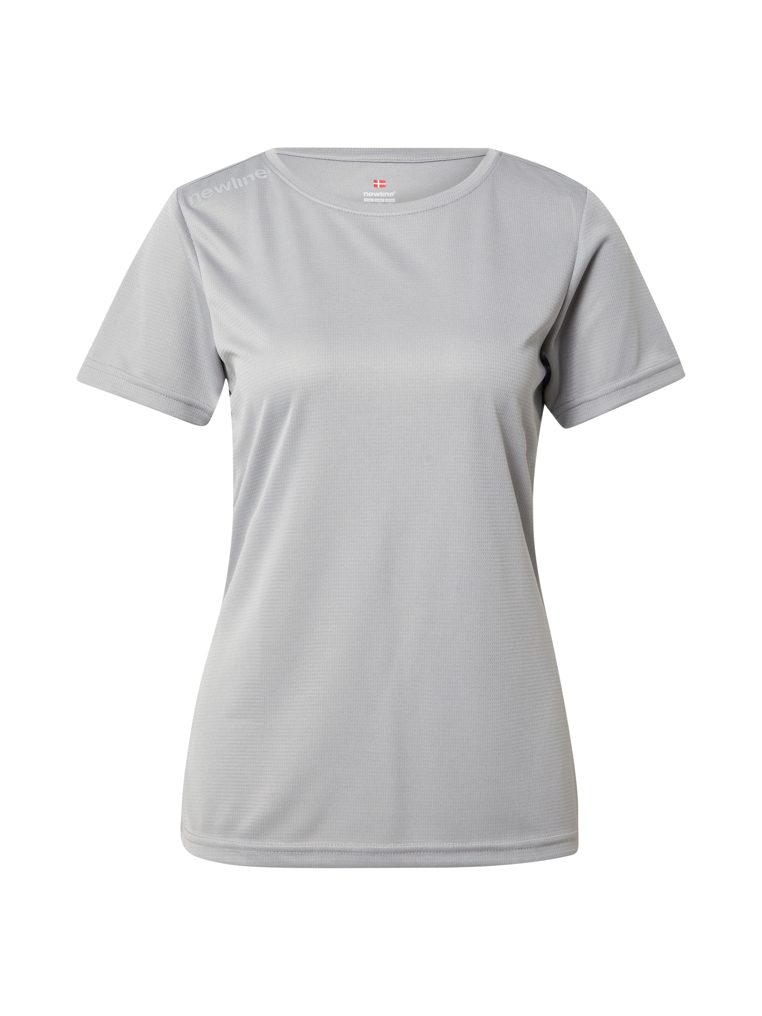 Newline Функционална тениска  сиво / сребърно сиво