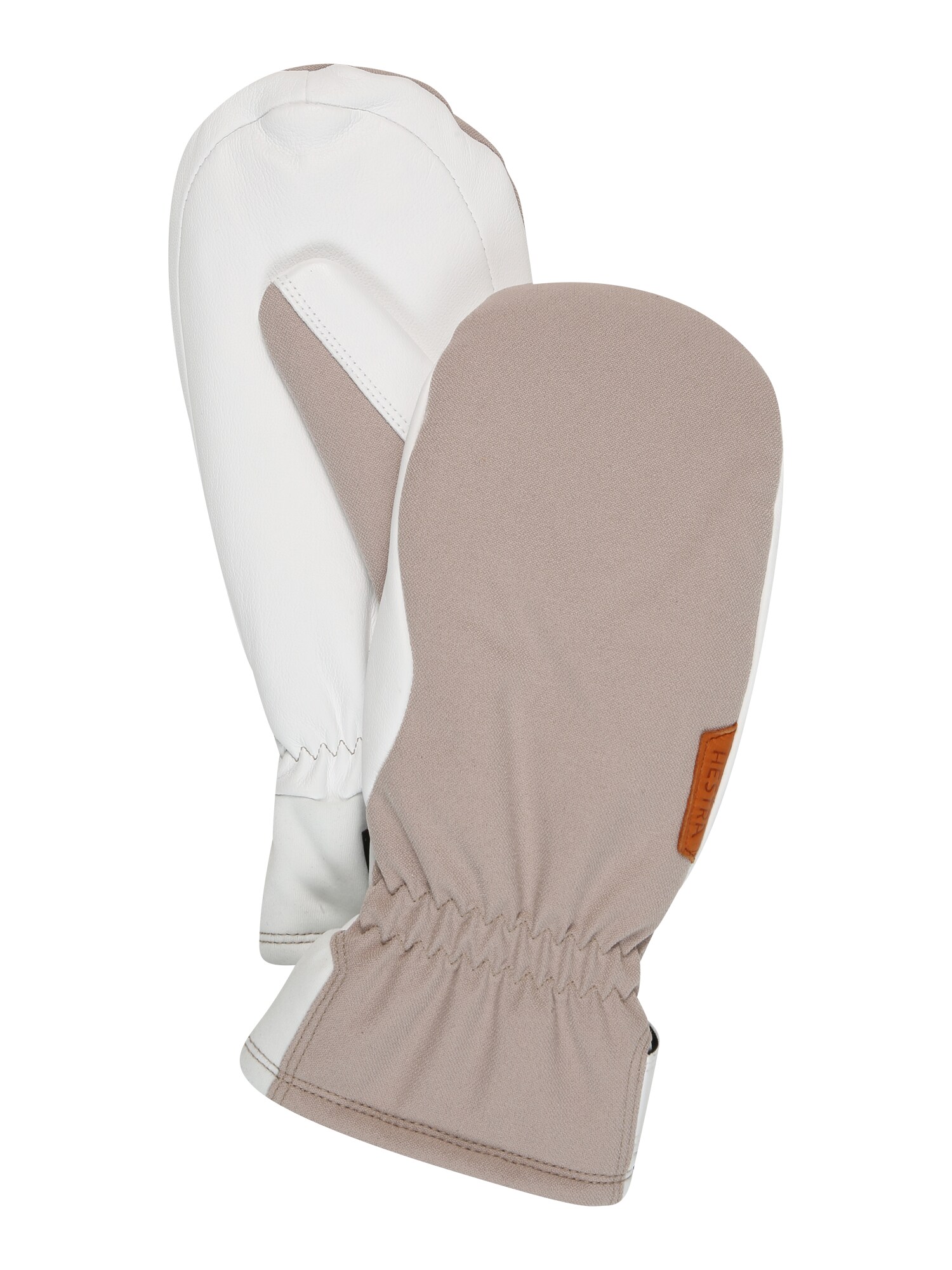 Hestra Luvas de desporto 'Zone Primaloft'  bege / branco