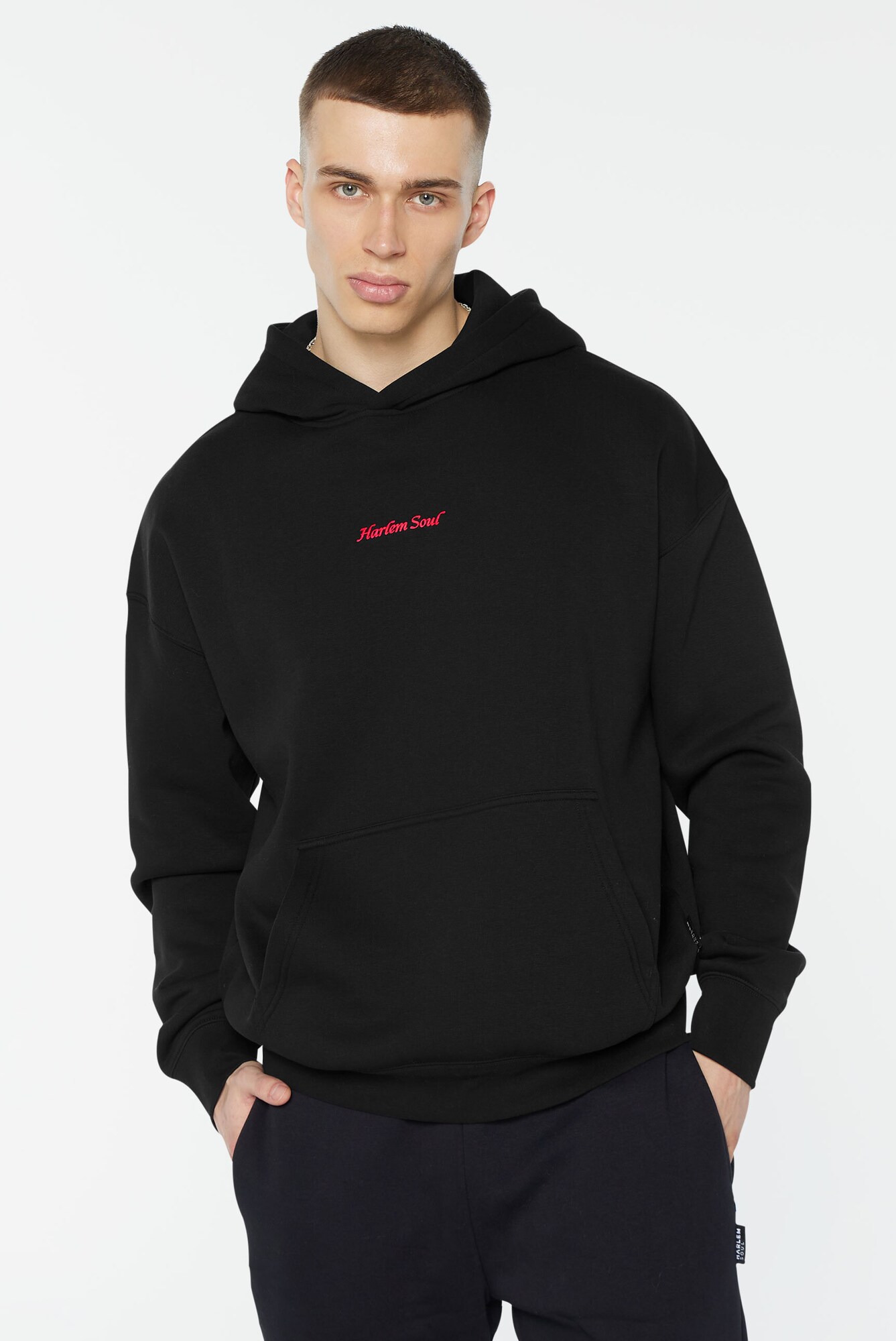 Thumbnail - Harlem Soul ELY-AS Hoodie Unisex mit Backprint