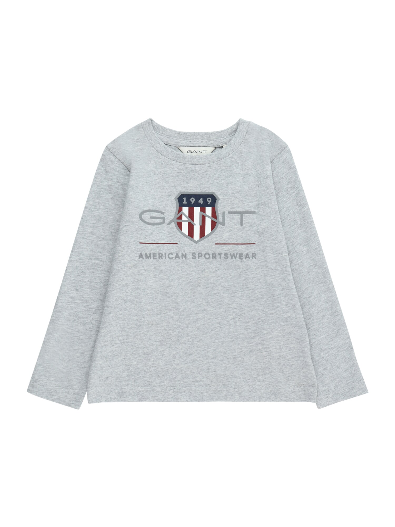 GANT Tricou  bleumarin / gri amestecat / roşu închis / alb murdar