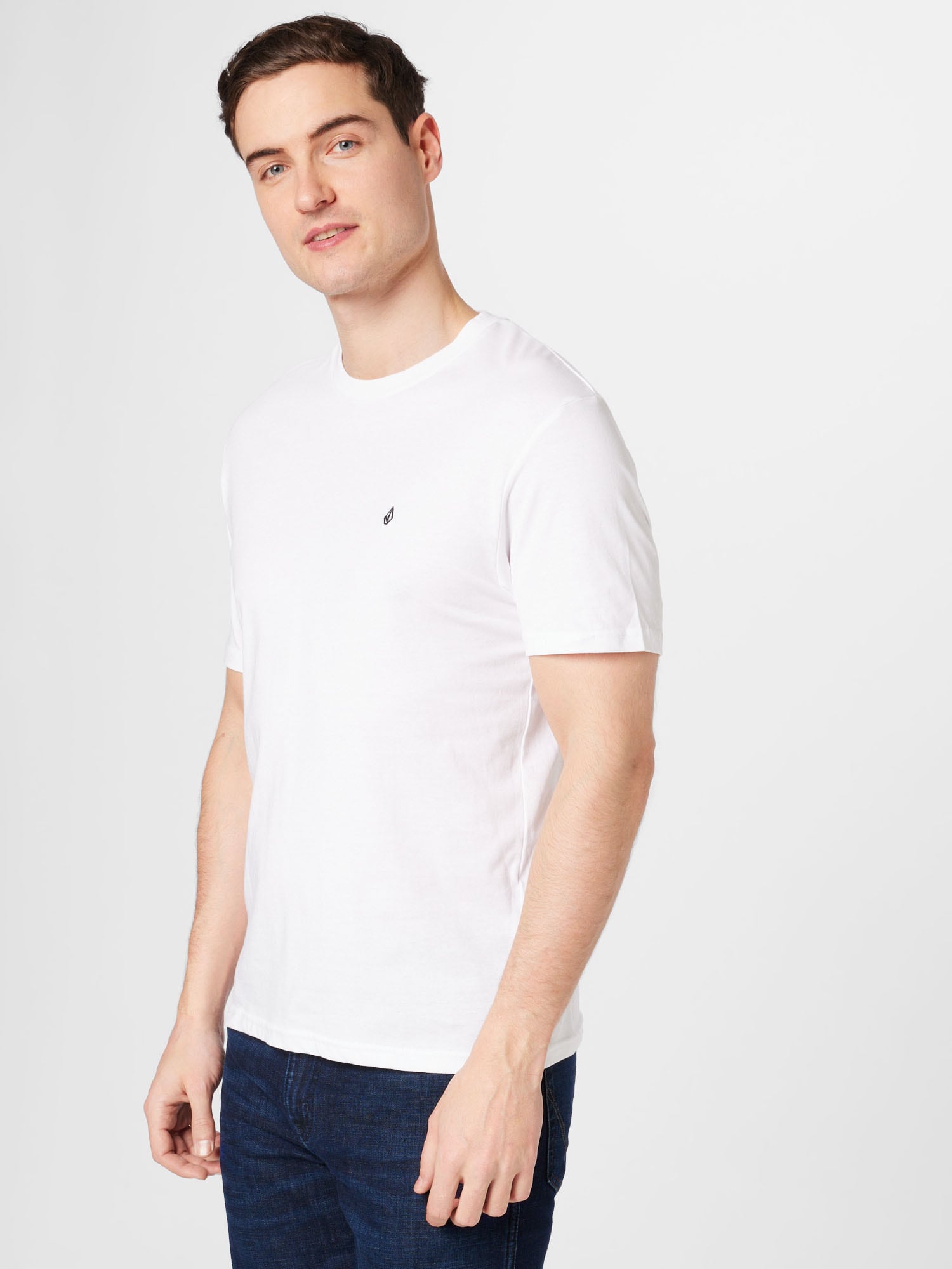 Volcom Póló 'Stone Blanks'  fekete / fehér termék 2. képe