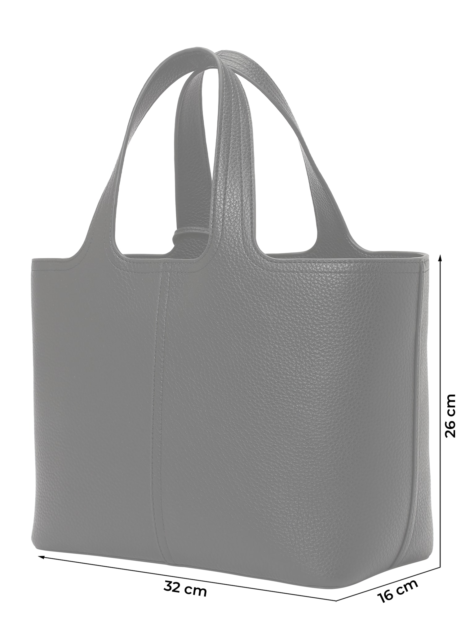 Elisabetta Franchi Shopper táska  fekete termék 2. képe
