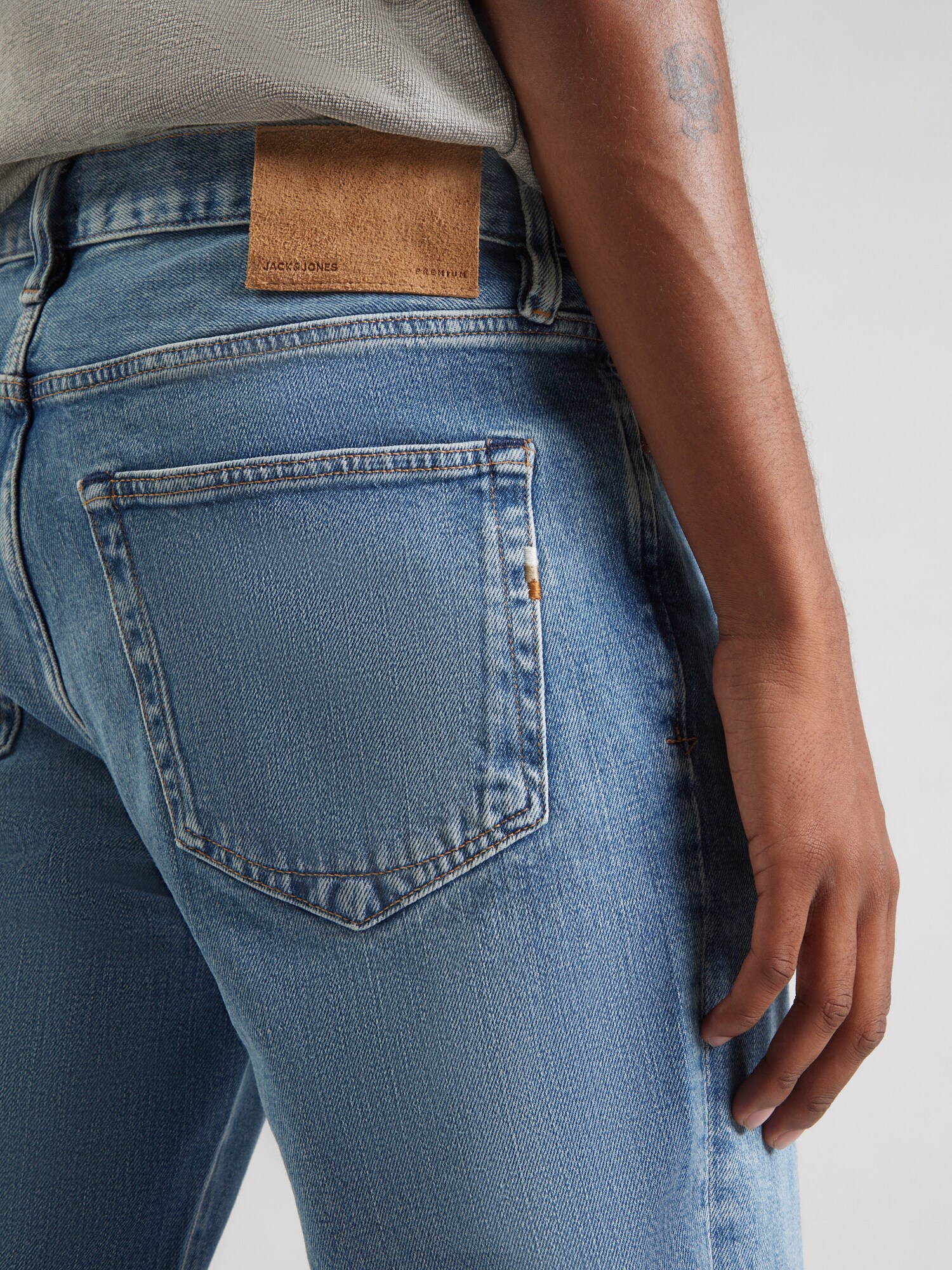 JACK & JONES Džínsy 'JJICLARK JJPREMIUM' modrá denim (obrázok 5)