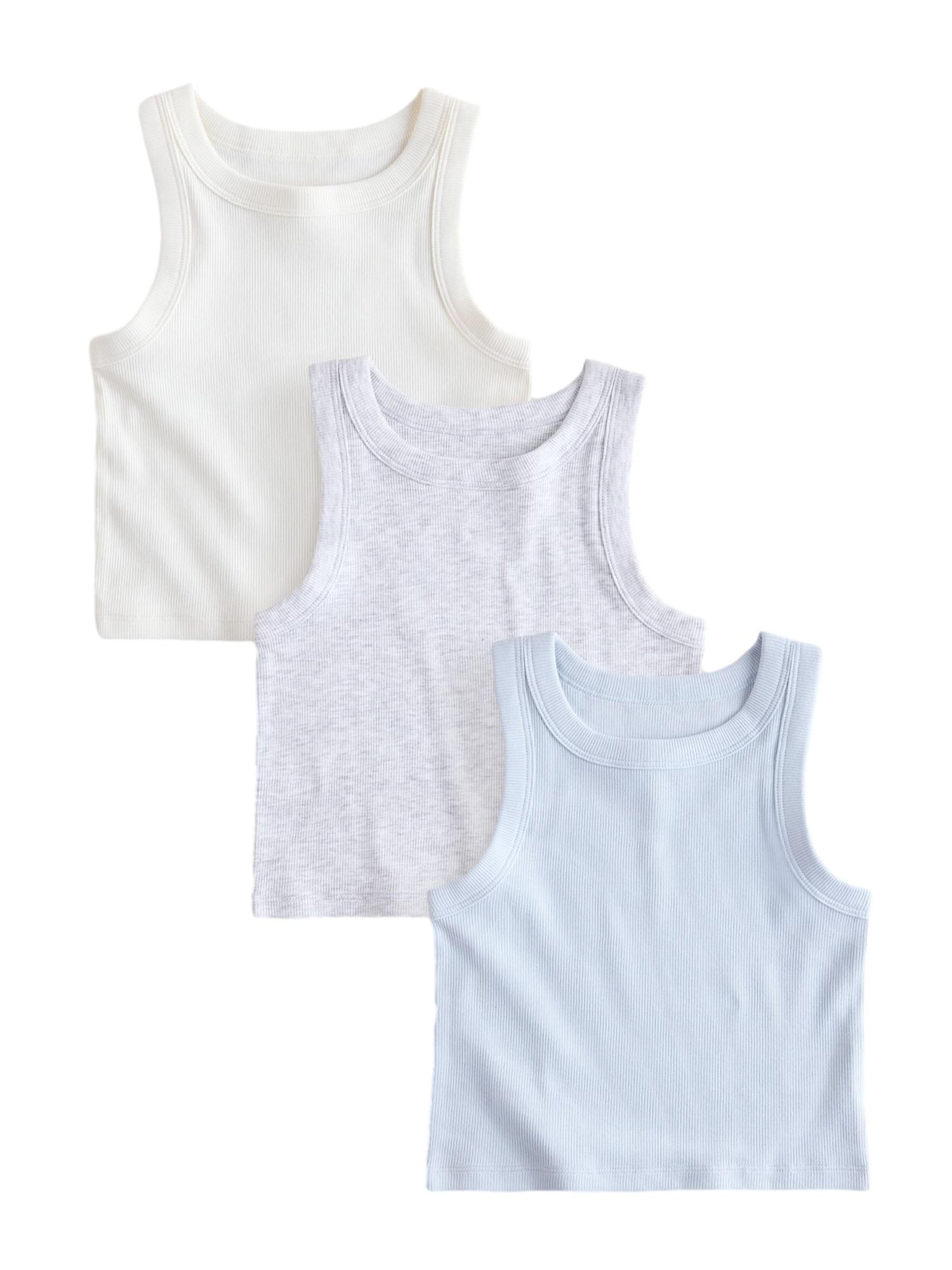 Next Top ecru / albastru pastel / gri deschis