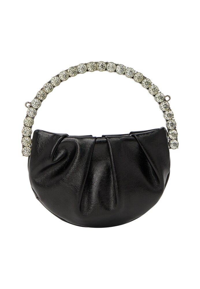 myMo at night Clutch Damen Größe One Size schwarz / silber