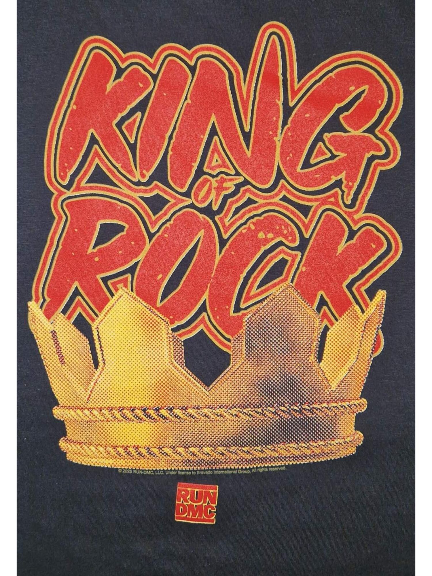 RUN DMC Camiseta 'RUN DMC King of Rock n´Roll T-Shirt'  negro – imagen 3