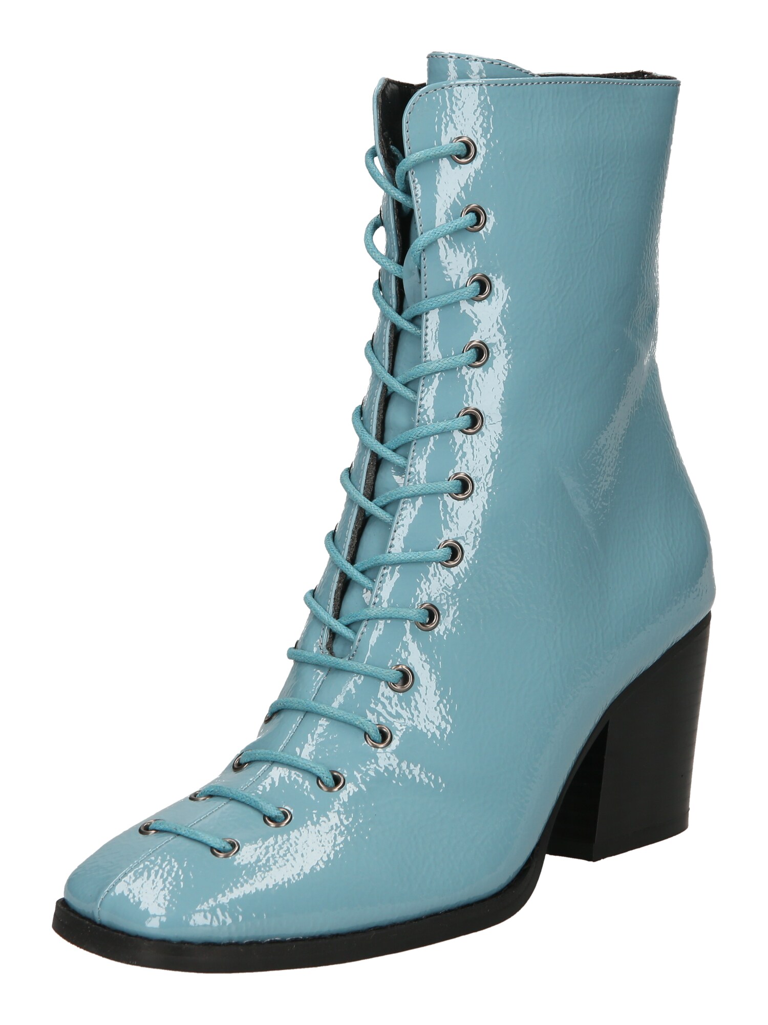 GLAMOROUS Bottines à lacets  bleu clair