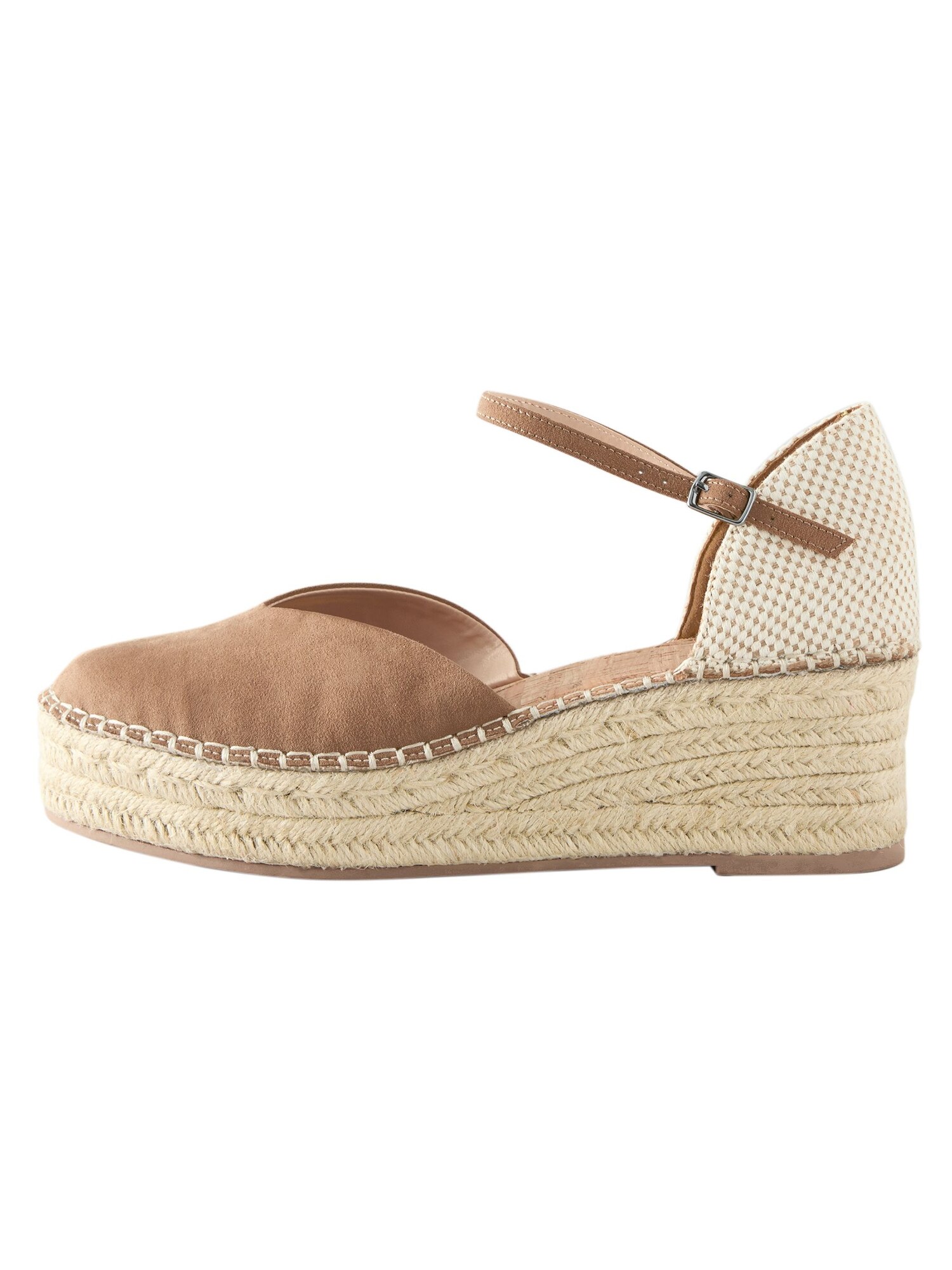 Next Espadrile Forever Comfort  maro cămilă