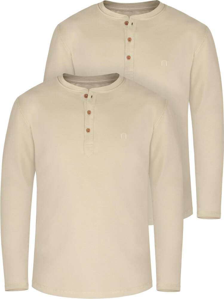 normani Shirt 'Neuville' Herren Größe L beige