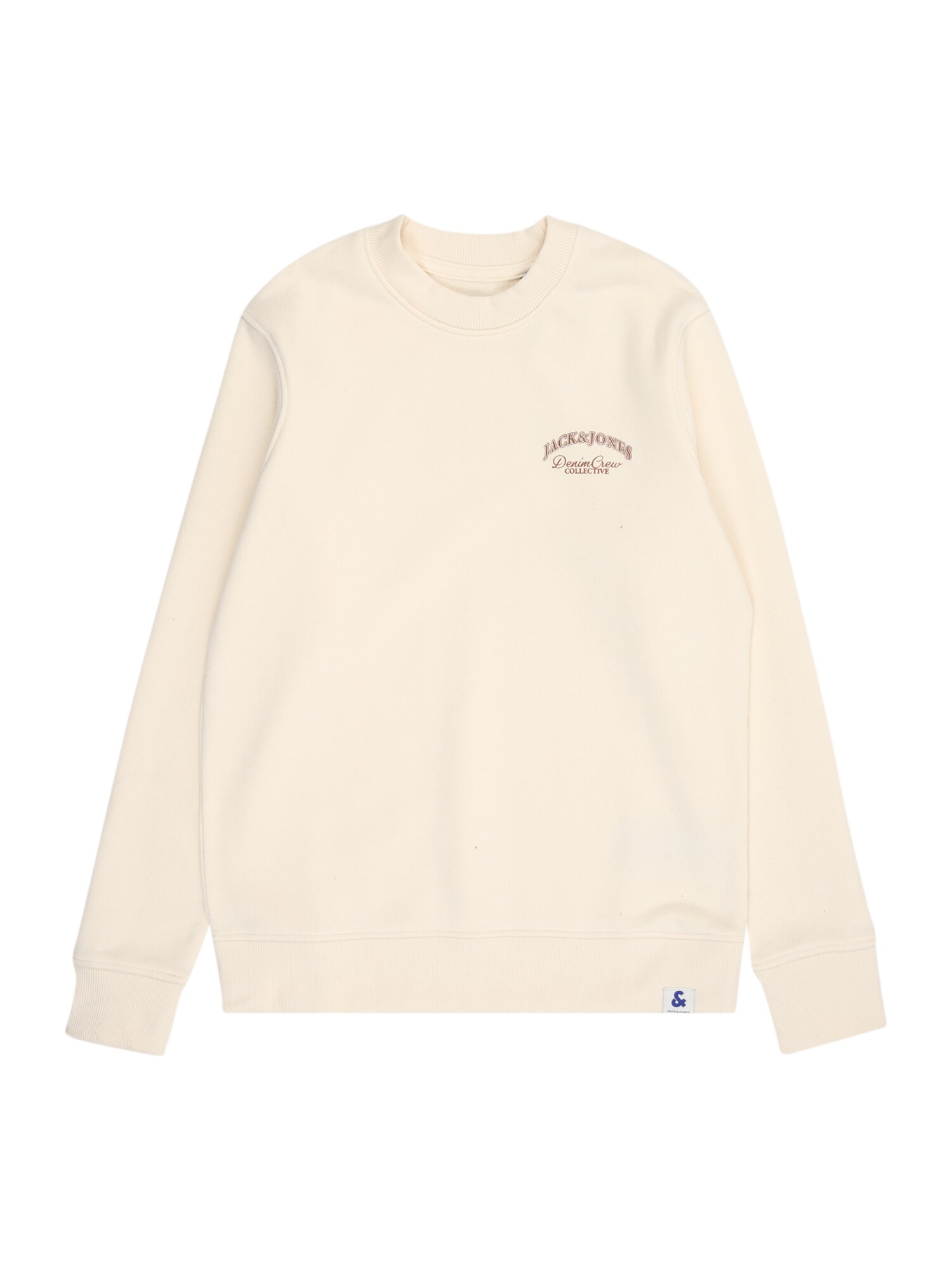 Jack & Jones Junior Tréning póló  barna / gyapjúfehér akciós termékkép 1