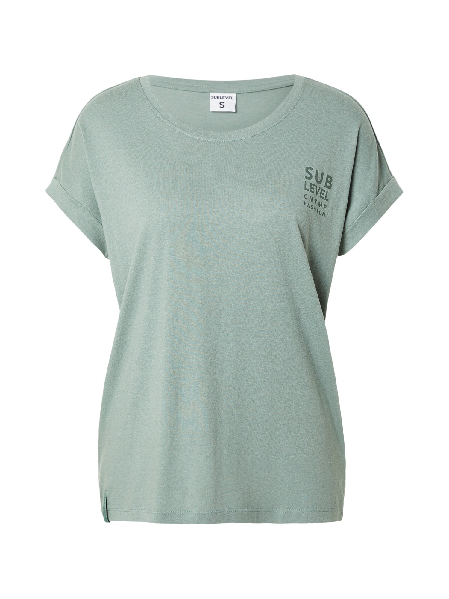 Sublevel Tricou ASLINA  verde deschis