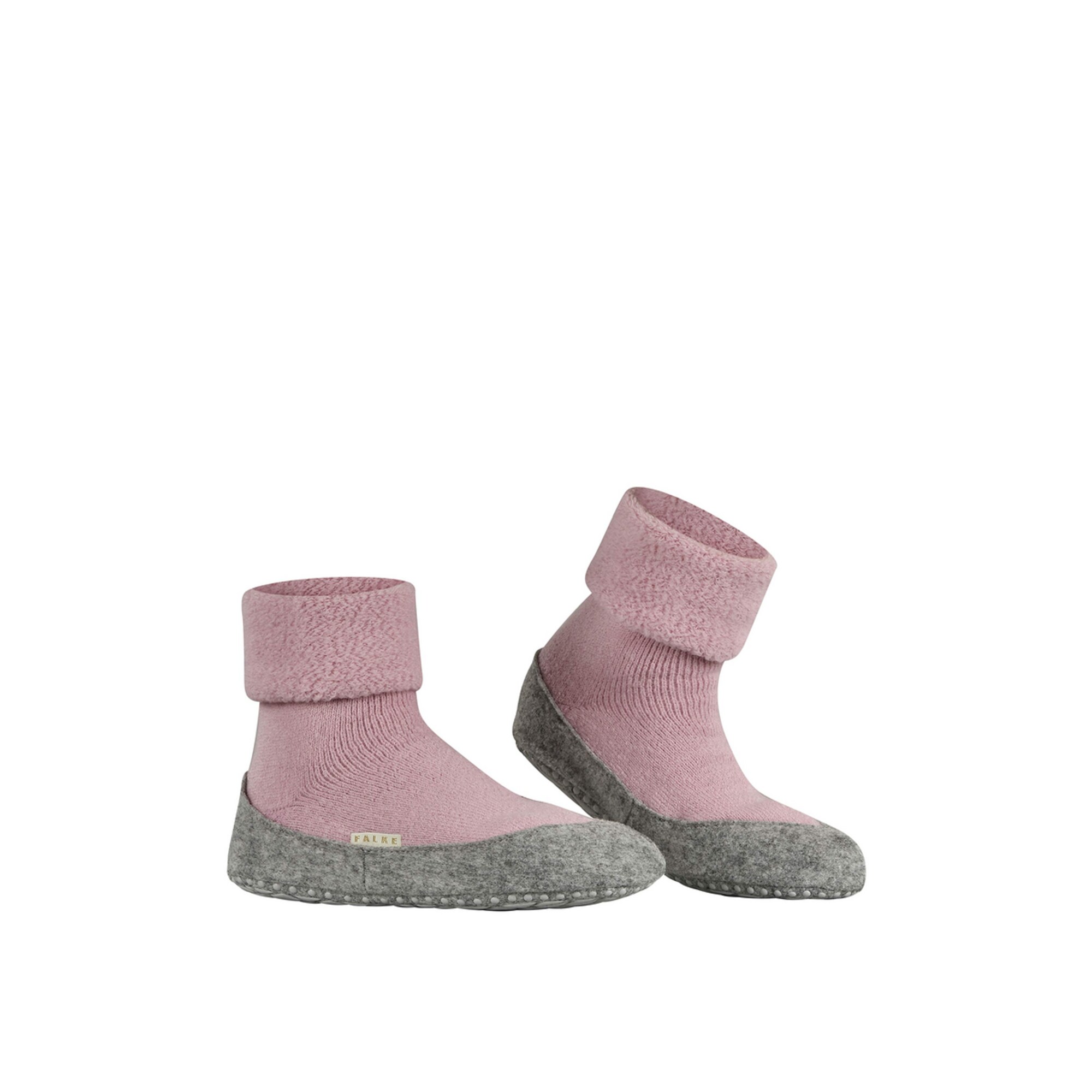 FALKE Zapatillas de casa  gris moteado / rosa – imagen 3