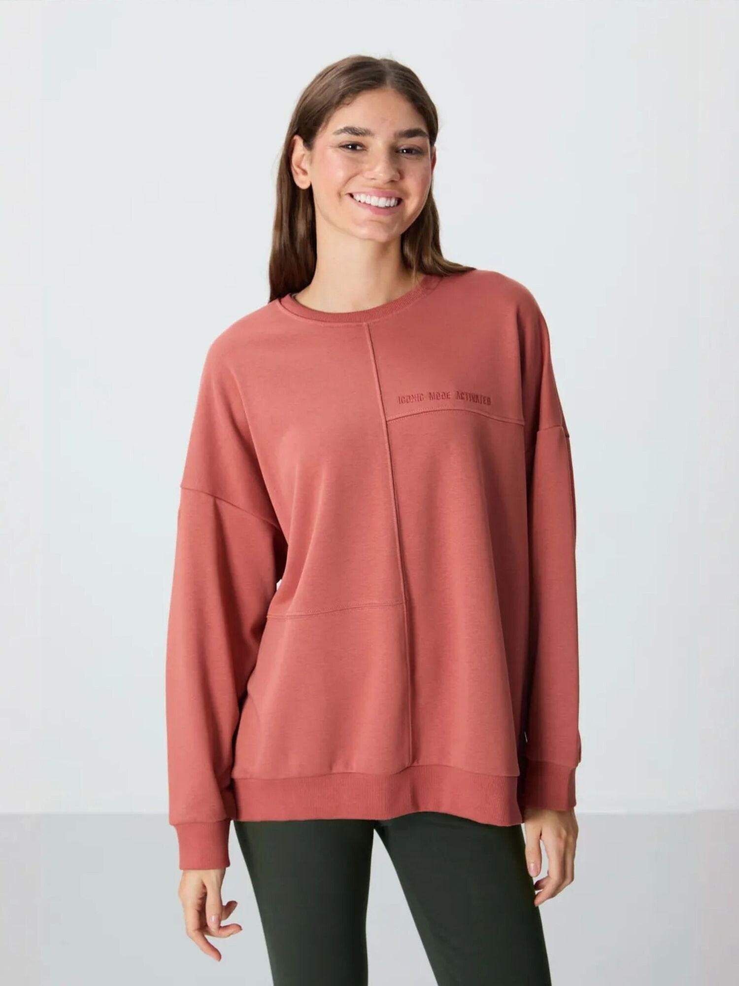 Tommy Life Sweater majica crvena