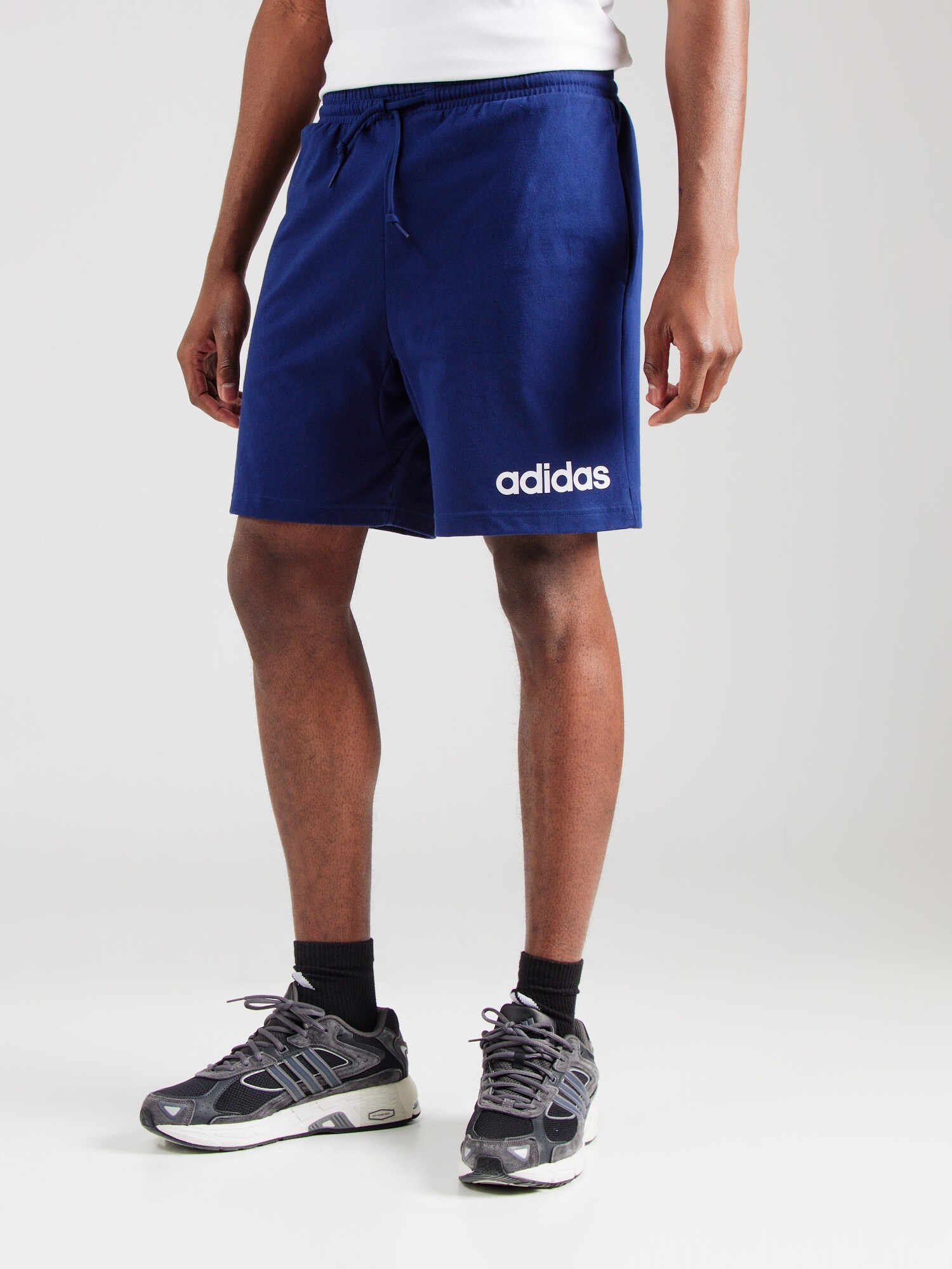 ADIDAS SPORTSWEAR Sportnadrágok 'LIN SJ'  sötétkék / fehér termék 2. képe