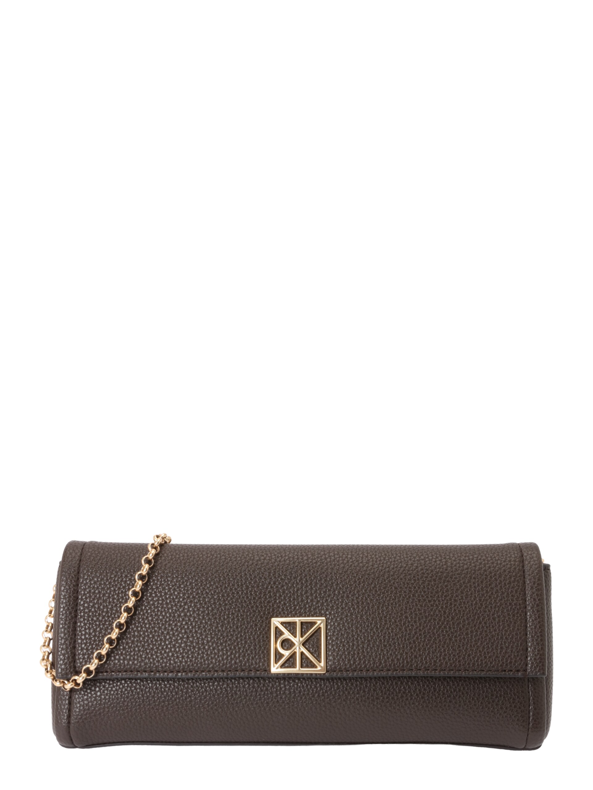 Calvin Klein Clutchväska 'Emblem Pebble Grain Chain Strap Clutch' dam