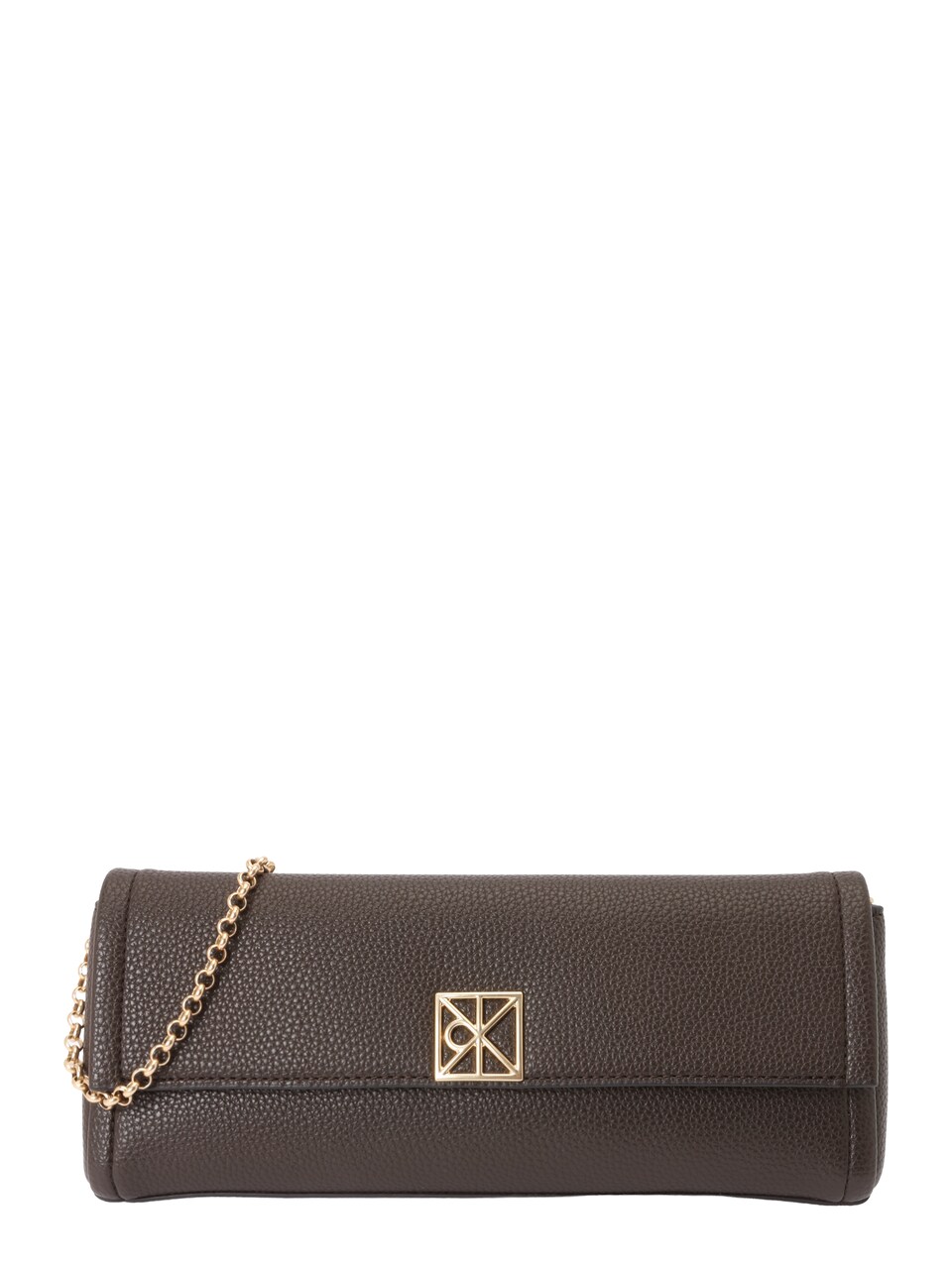 Clutchväska 'Emblem Pebble Grain Chain Strap Clutch'