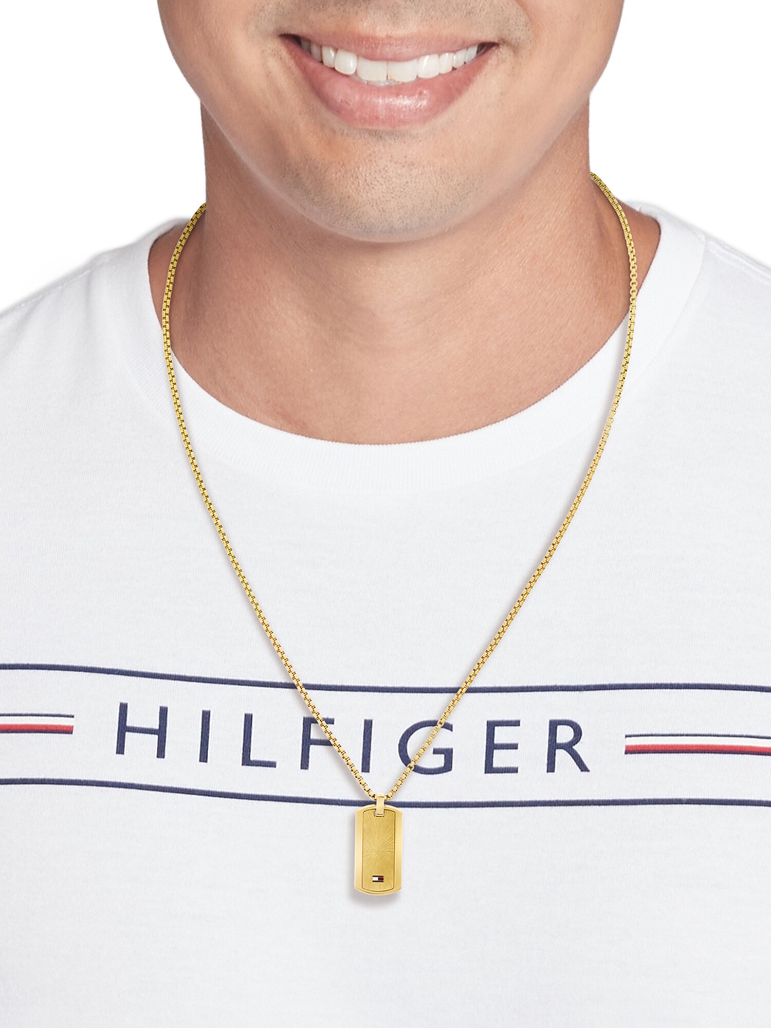 TOMMY HILFIGER Lánc 'JAMESON'  arany termék 2. képe