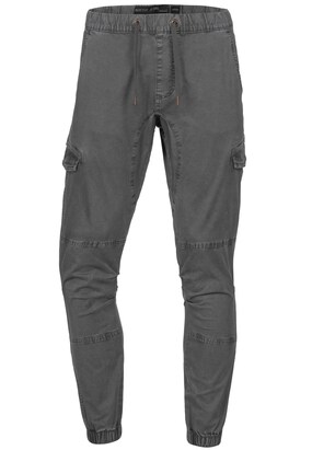 INDICODE JEANS Cargobroek ‘ Cantu ‘ Donkergrijs