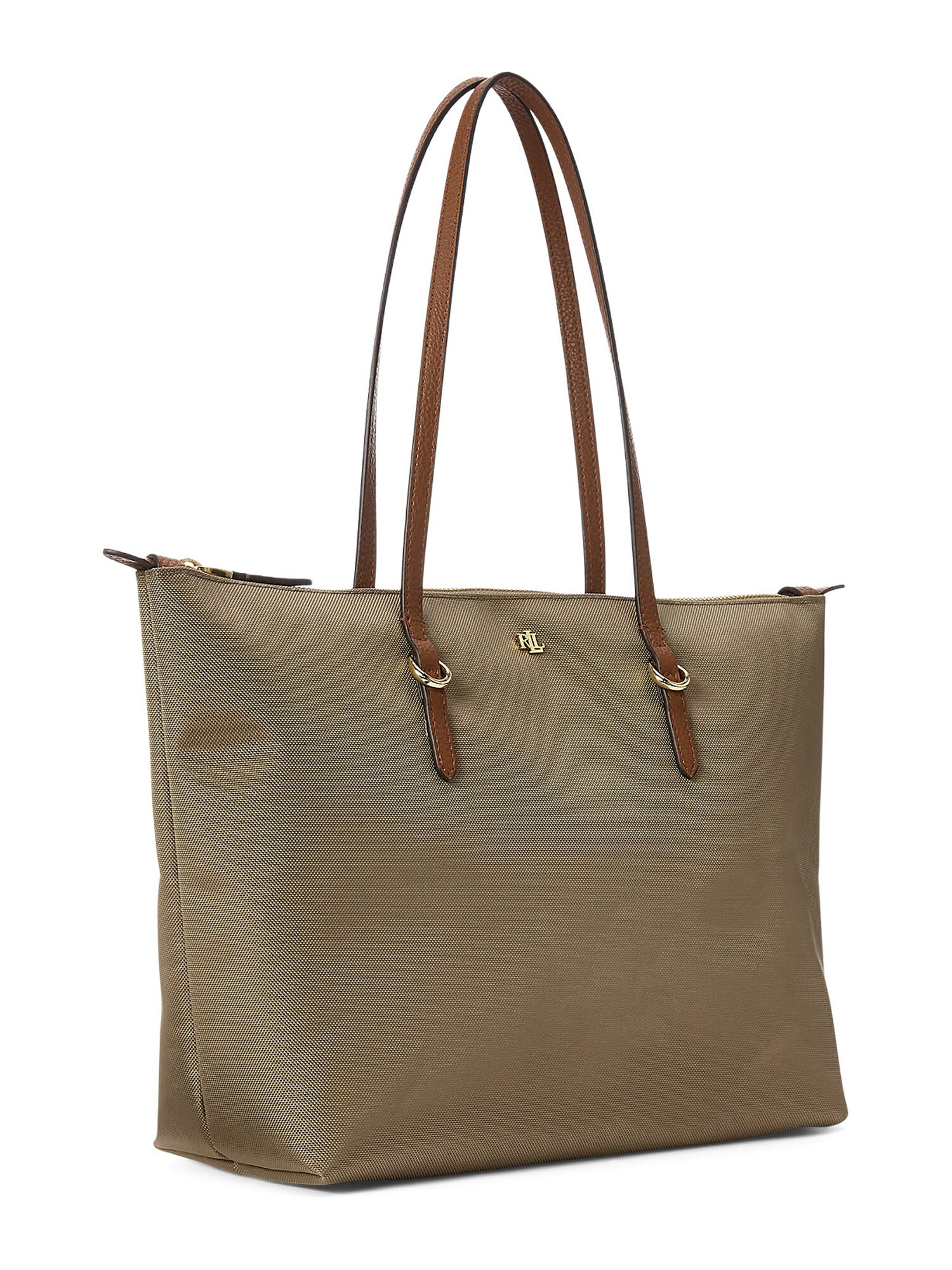 Lauren Ralph Lauren Shopper 'KEATON'  karamelová / tmavošedá