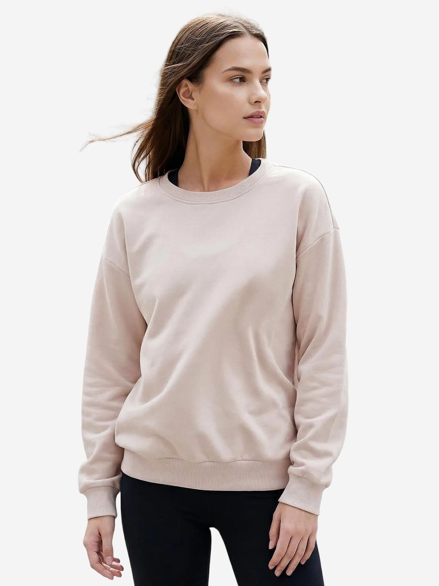 Tommy Life Sweater majica 'Sweatshirts' bež