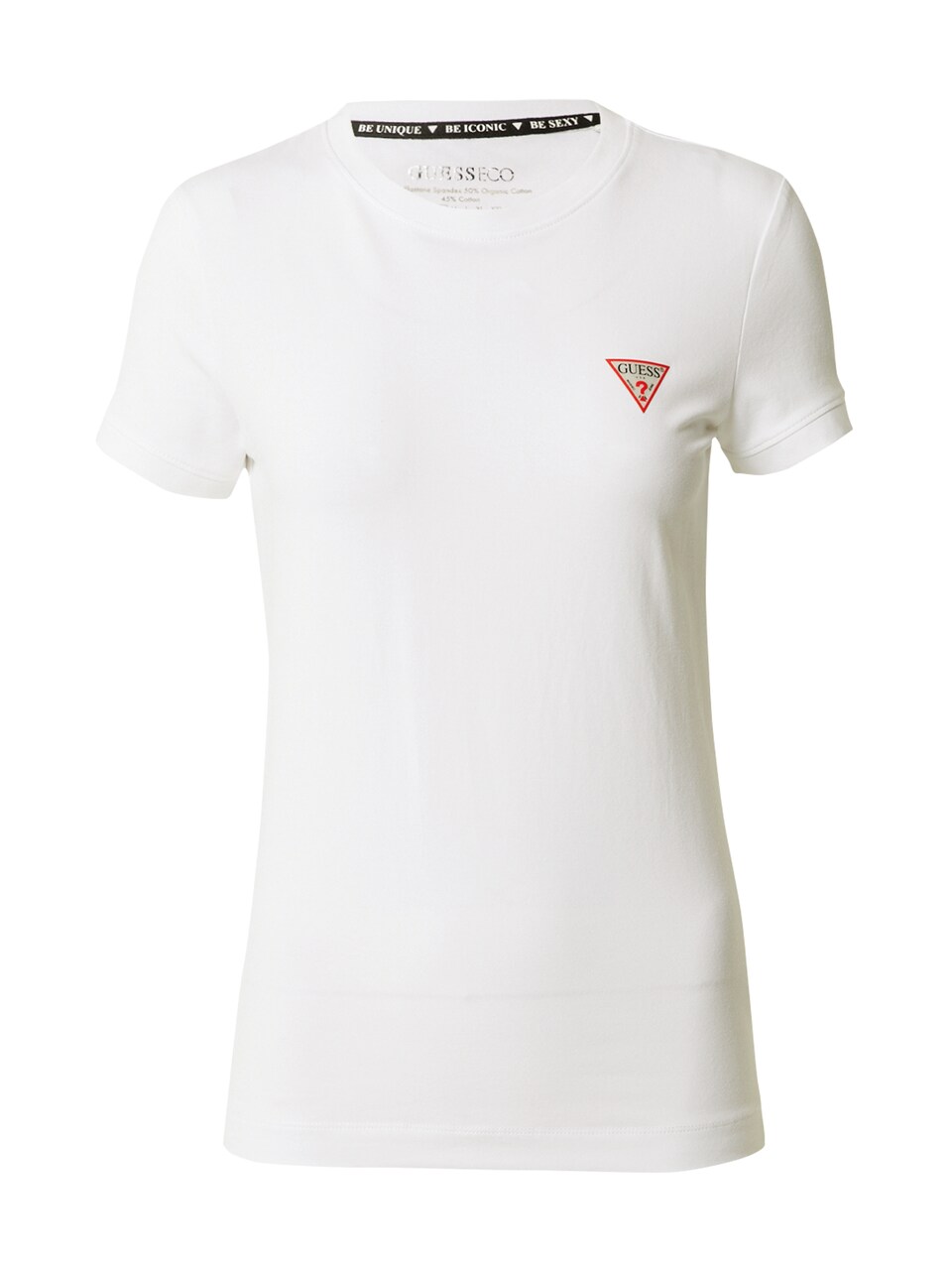 T-shirt ljusbeige / röd / svart