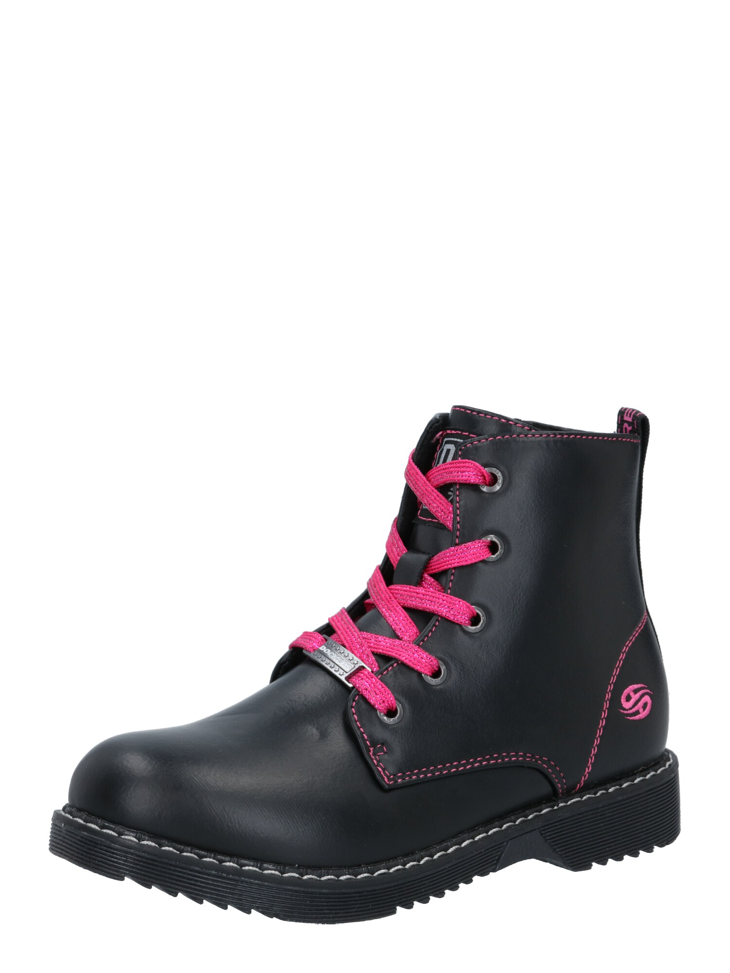 Dockers by Gerli Auliniai batai su kulniuku  juoda / rožinė