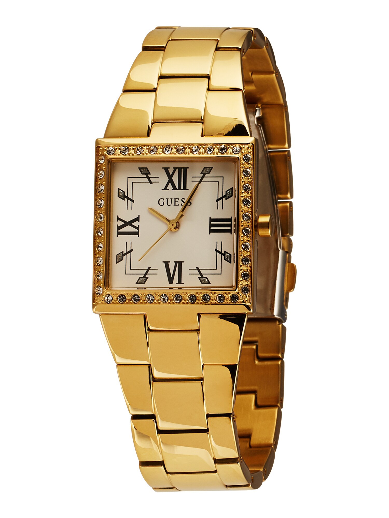 GUESS Analoginis (įprastinio dizaino) laikrodis 'CHATEAU'  auksas