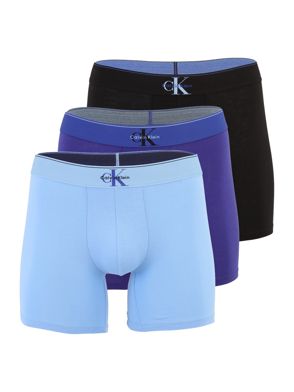 Boxershorts royalblå / ljusblå