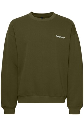 The Jogg Concept Sweatshirt Groen / Olijfgroen / Donkergroen / Wit