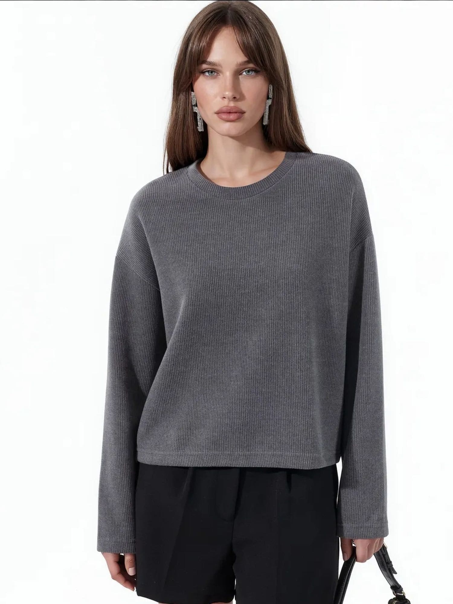 Busem Pulover 'Pullover' siva