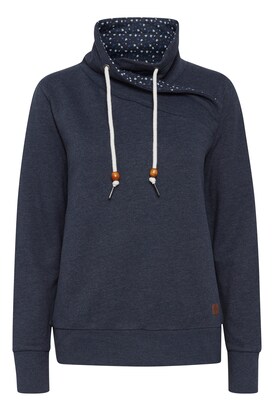 Oxmo Sweatshirt ‘UDINE’ Donkerblauw / Wit