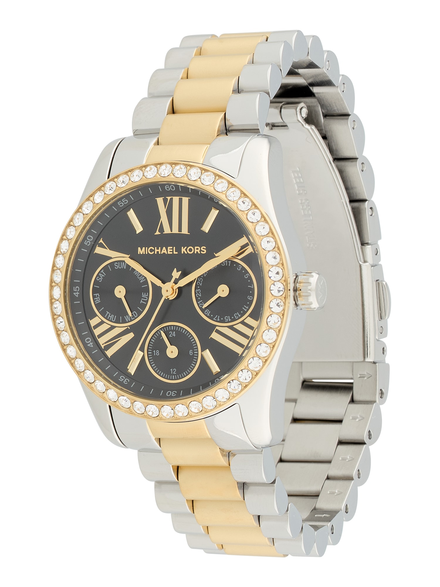 MICHAEL Michael Kors Ceas analogic LEXINGTON LUX  auriu / argintiu